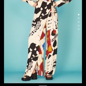 Zara PRINTED PARE PANTS LIMITED EDITION